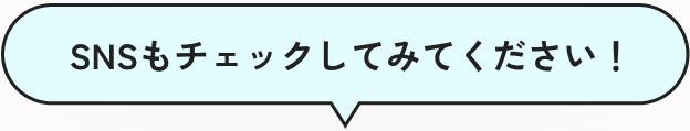 snsもチェック